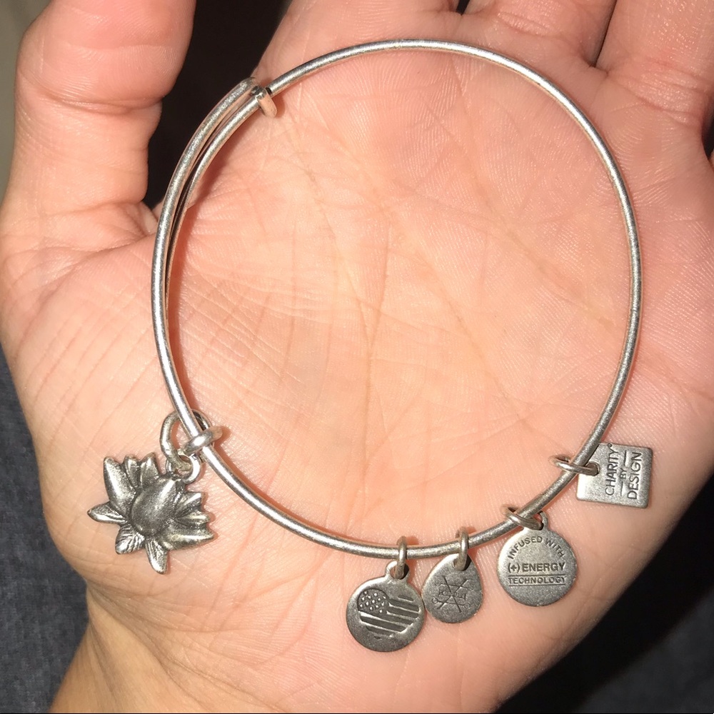 Alex and Ani Lotus Blossom Bracelet